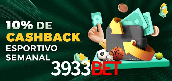 10% de bônus de cashback na 3933Bet